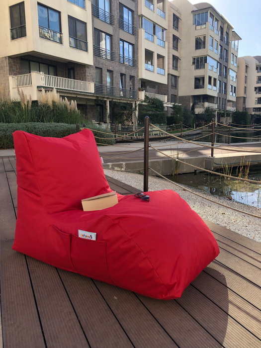 Atelier Del Sofa Puf Rojo